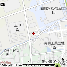 山崎製パン株式会社　福岡工場営業課周辺の地図