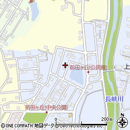 福岡県行橋市上検地45周辺の地図