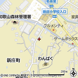 和歌山県田辺市新庄町2178周辺の地図