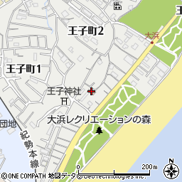 大浜会館周辺の地図