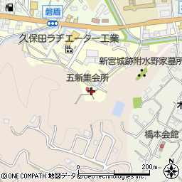 和歌山県新宮市五新4-28周辺の地図