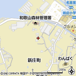 和歌山県田辺市新庄町2368周辺の地図