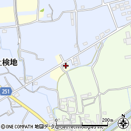 福岡県行橋市下検地985-3周辺の地図