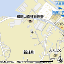 和歌山県田辺市新庄町2366周辺の地図