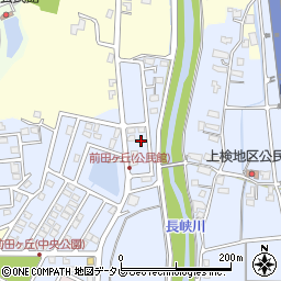 福岡県行橋市上検地209周辺の地図