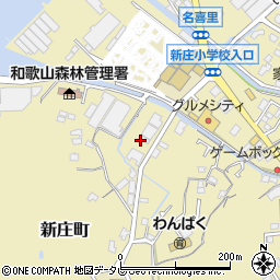 和歌山県田辺市新庄町2171周辺の地図