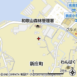 和歌山県田辺市新庄町2369周辺の地図