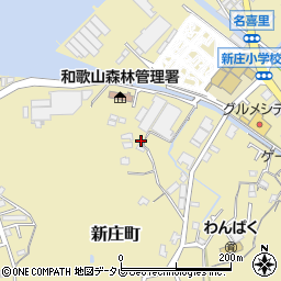 和歌山県田辺市新庄町2358周辺の地図