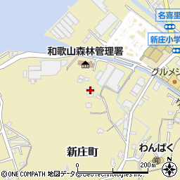和歌山県田辺市新庄町2364周辺の地図