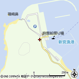 相島渡船場周辺の地図