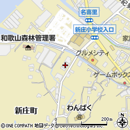 和歌山県田辺市新庄町2173周辺の地図