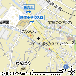 和歌山県田辺市新庄町2156周辺の地図