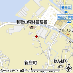 和歌山県田辺市新庄町2359周辺の地図