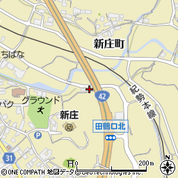 和歌山県田辺市新庄町1399周辺の地図