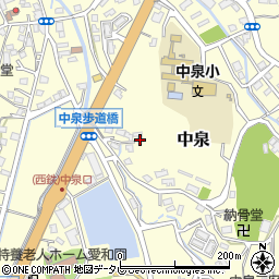 福岡県直方市中泉1018-2周辺の地図