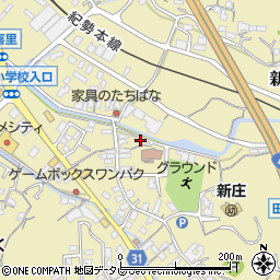 和歌山県田辺市新庄町2053周辺の地図