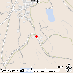 福岡県宮若市金生2401周辺の地図