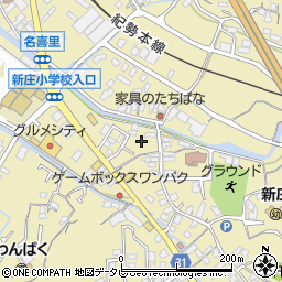 和歌山県田辺市新庄町2056周辺の地図