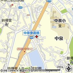 福岡県直方市中泉1018-10周辺の地図