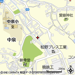 福岡県直方市中泉799-27周辺の地図