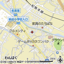 和歌山県田辺市新庄町2061周辺の地図