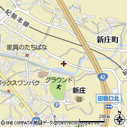 和歌山県田辺市新庄町697周辺の地図