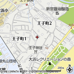 和歌山放送周辺の地図