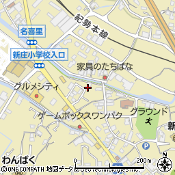和歌山県田辺市新庄町2059周辺の地図