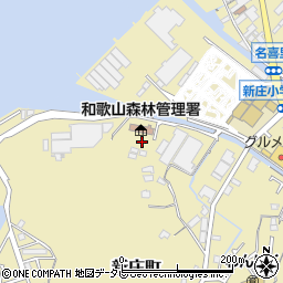 和歌山県田辺市新庄町2345周辺の地図