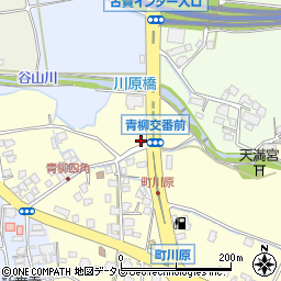 粕屋警察署青柳交番周辺の地図