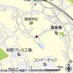 福岡県直方市中泉158-3周辺の地図