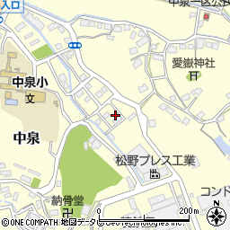 福岡県直方市中泉799-18周辺の地図