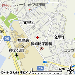 和歌山県田辺市文里2丁目23周辺の地図