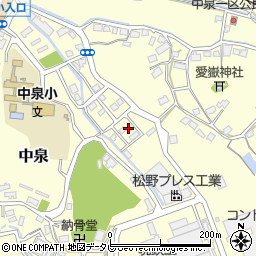 福岡県直方市中泉799-17周辺の地図