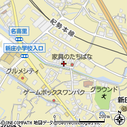 和歌山県田辺市新庄町650周辺の地図