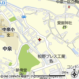 福岡県直方市中泉799-14周辺の地図