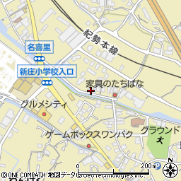 和歌山県田辺市新庄町647周辺の地図