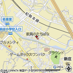 和歌山県田辺市新庄町651周辺の地図