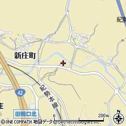 和歌山県田辺市新庄町1246周辺の地図
