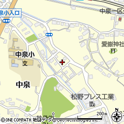 福岡県直方市中泉814-19周辺の地図