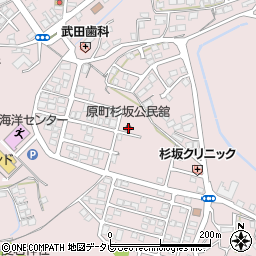 原町・杉坂公民館周辺の地図