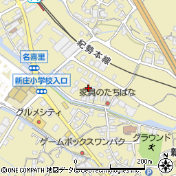 和歌山県田辺市新庄町655周辺の地図