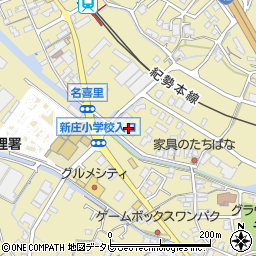 和歌山県田辺市新庄町640周辺の地図