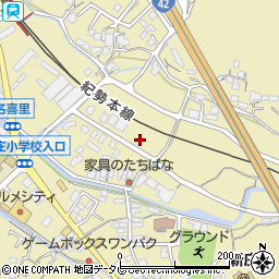 和歌山県田辺市新庄町664周辺の地図