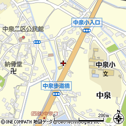 直方警察署中泉交番周辺の地図