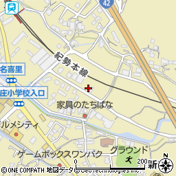 和歌山県田辺市新庄町664-5周辺の地図