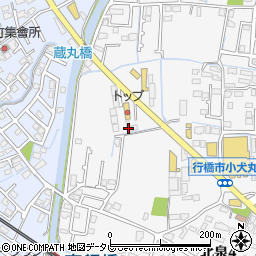 鶴田プロパン周辺の地図