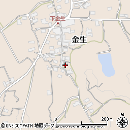 福岡県宮若市金生408周辺の地図