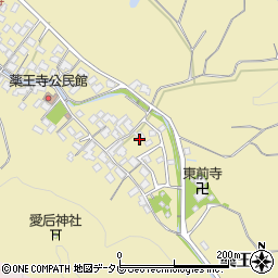 福岡県古賀市薬王寺1017周辺の地図