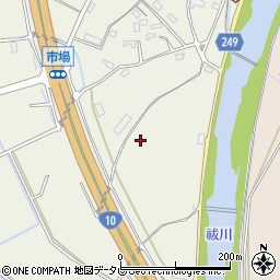 福岡県行橋市今井周辺の地図